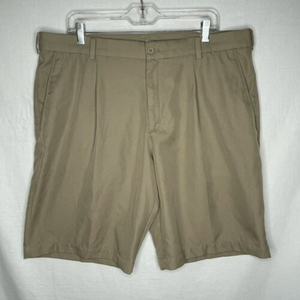 Nike Shorts Mens 38 Brown‎ Tan Golf  Outdoors Athletic Golfer Dark Khaki 38x10